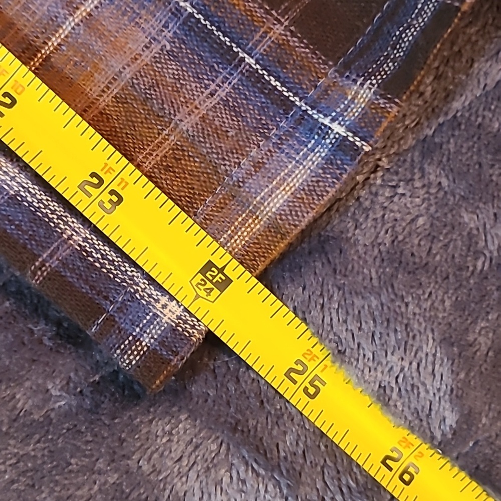 Patchwork Plaid Sleeveless Wideleg Jumpsuit - Picture 5 of 6